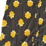 Madewell  Side-Button Ruffle-Hem Midi Skirt  Floral Bohemian Plus Sz 22 #1841 Photo 4