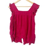 Natural Life ‎ Pink Ringer Tank Top Size Medium Photo 1
