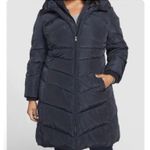 Jessica Simpson Down Puffer Coat Olive Green Size Large Photo 15