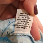 Melissa Odabash Blue Crochet Victoria Kaftan Dress Beachwear Coverup Medium Photo 8