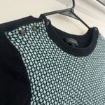 The Limited  Women’s Sweater Geometric Colorful Design 3/4 Sleeve Business Casual Photo 3