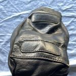 Vintage Sereta Leather Black Handbag Women’s Leather Purse Studded Shoulder Bag Photo 6