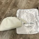Understated Leather ‎ cream clutch wristlet new in dust bag Photo 2