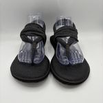 Sanuk  Sandals Womens 9Yoga Flat‎ Thong Slingback Black/grayFabric Casual Comfort Photo 1