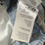 Free People We The  FP Ziggy Shortalls Shorts Denim Overalls Cuffed Size Medium Photo 10