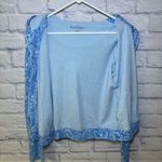 Lilly Pulitzer Audrey Zip Up Jacket Shell Me You Love Resortwear Sweatshirt Sz M Photo 9
