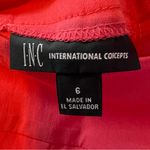 INC International Concepts Size 6 PullOn Curvy Mid rise Polished Coral S… Photo 5