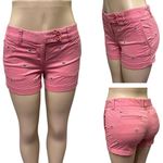 Vineyard Vines  Cotton Dayboard Pink Embroidered Blue Whale Print Shorts Womens 2 Photo 1