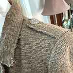 Zara Deep Olive Green Textured Double Photo 7