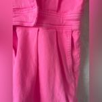day + moon THE SANTA ROSA ROMPER IN NEON PINK, PUFF SLEEVES, POCKETS; size M Pink Size M Photo 3