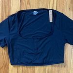 SKIMS Cropped Henley T-Shirt Photo 0