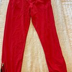 Zyia Red Joggers Zipper  Active Everywhere Photo 0