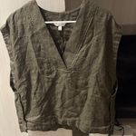 Banana Republic  | Linen V-Neck Top Photo 1