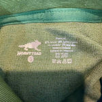 Horny Toad  Athletic Pullover Womens Small Green 1/4 Zip Floral Side Zip Pocket Photo 7