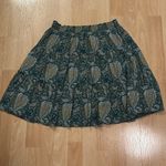 Anthropologie TINY Brand Botanical Print Skirt L Photo 2