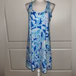 Lilly Pulitzer Melle Dress Blue Haven Pop Up Small Palm Beach Preppy Vacation Photo 3