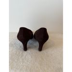 Anne Klein Vintage suede pumps Brown Size 8 1/2 Classic Business Workwear Photo 4