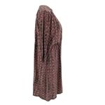 Peruvian Connection Stenciled Faux Wrap Stretch Pima Cotton Bohemian Dress sz XL Photo 2