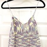 Lusana Keira Crochet Knitted Dress Sorbet Pastel Purple Blue Resort Beach Small Photo 6