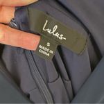 Lulu's Heavenly Hues Elegant Navy Blue Sleeveless Maxi Dress Slit Size Small Photo 6