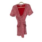 Revolve Tularosa Rocky Wrap Grommet Dress | Bright Red | XS Photo 2