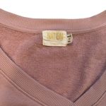 Nation Ltd  Neva V Neck Sweatshirt in
Flirt, Sz M Photo 12