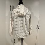 ES Style funny mustaches windbreaker . Size 38‎ (6) White Photo 2