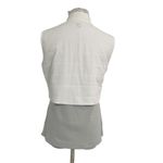 FootJoy  Size XS  Top Vest Full Zip White Gray Golf Top Photo 3