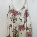 Torrid Sleeveless Ivory Floral Gauze Flowy High Low Summer Dress EUC Sz 1X Photo 1