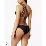 Becca  Women's Mardi Gras Embroidered Bikini Medium Top And Large Bottoms Set GUC Photo 1