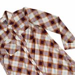 prAna  Plaid Flint Maxi Long Tunic Photo 6