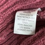 PacSun Womens Striped Print Red Cotton Long Sleeve Pullover Sweater Top Size XS Photo 7