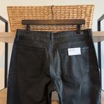 AG Adriano Goldschmied NWT The Farrah High-Rise Skinny Shimmer Black Jeans, 33 Photo 10