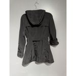 Michael Kors  Trench COAT Black Double Breasted SZ XS Photo 2