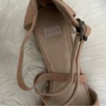 Eileen Fisher Kyra Strappy Low Heel Nubuck Leather Sandals Photo 7
