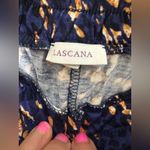 lascana Blue Printed Leopard Wide Leg Pull On Pants Size 4 Resort Wear‎ Photo 3