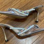 Mach & Mach  Diamond of Elizabeth Imitation Pearl Pointed Toe Mule size 39.5 Photo 5