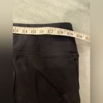 Worthington  Size XLT Black Pull On Stretch Elastic Waist Front Slit Pencil Skirt Photo 7