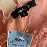 Ambiance Womens Blush Pink Tank Nightgown S Small Bust 36” Lace V Neck New NWT Photo 1