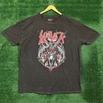 Slayer Demonic Goat Thrash Metal Band Oversized T-Shirt Size Extra Large Photo 0