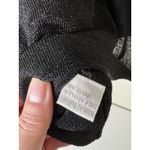 Jones New York Womans Size Small Cardigan Black Metallic 4 Button Shimmer VTG Photo 6