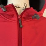 Salomon  Red Full‎ Zip Hoodie Jacket Activewear Outdoors Layering Photo 2