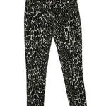 Driftwood Jackie Skinny Animal Chetta Print Black Gray Ivory Jeans Size 28 Photo 0