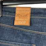 Coldwater Creek SZ 18 Cropped Jeans Natural Fit Stretch Zip-Fly Pockets Blue Photo 5