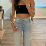 H&M High Waisted Jeans Wide Leg Photo 0