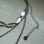 Free People Free‎ People Everly Layered Necklace - Silver Tone/Abalone - NWOT Photo 6