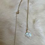 Kendra Scott Initial “H” Necklace – Gold with Iridescent Pendant Photo 5