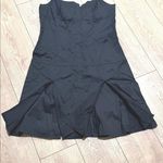 Per Se Dress Vintage Plus 16 XL Black Mini Zippered Pleated 90s Photo 5