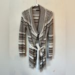 MODA International Wool Blend Cardigan Small Brown Photo 1