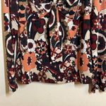 Retro Boho Floral Print 70s style top size XL Photo 3